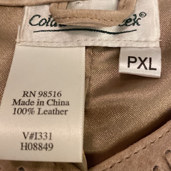 Coldwater Creek Full Leather Jacket - Picture 4 of 4